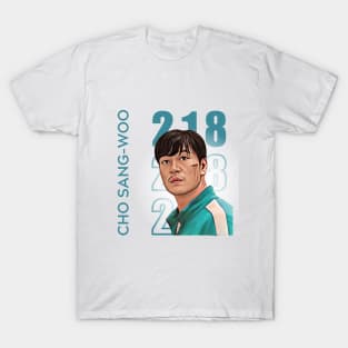 SQUID GAME Player 218 CHO SANG-WOO T-Shirt